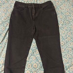 Black Hi-Rise Jeggings LONG